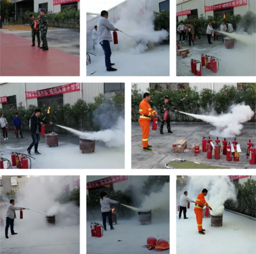 海博网全员行动参与2018年度消防应急演练 海博网全员行动参与2018年度消防应急演练